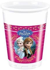 Frozen Elsa and Anna party cups (8)