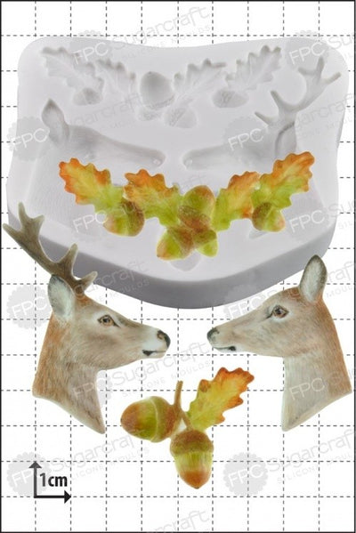 Stag and Doe Deer silicone mould