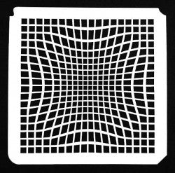 Optical Illusion stencil