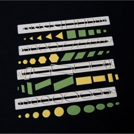 FMM Tappit Essential shapes (geometric) cutter