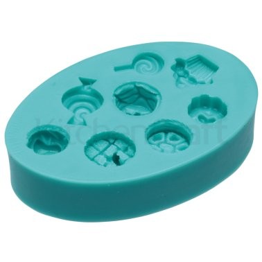 Sweets or candy shapes silicone mould