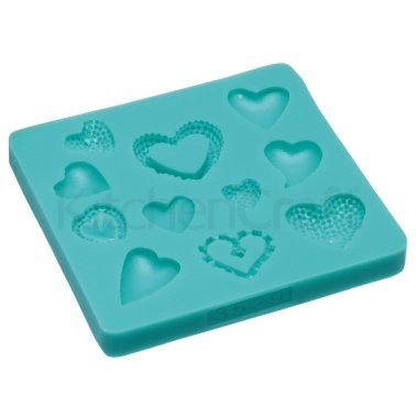 Assorted hearts silicone mould Sweetly Does It