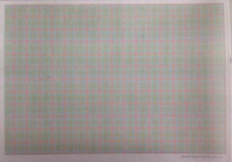Wafer paper sheet Pink & Green Squares (tweed)