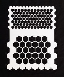 Honeycomb stencil No 2