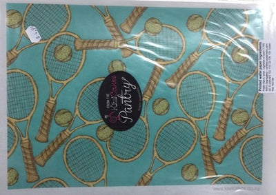 Wafer paper sheet Tennis racquets