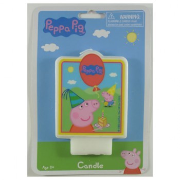 Peppa Pig party candle