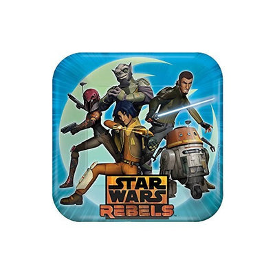 Star Wars Rebels party plates (8) dinner size