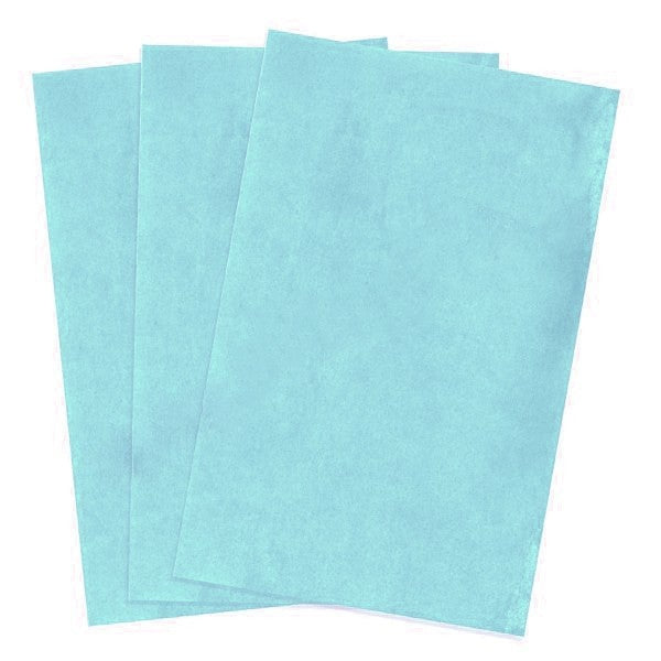 Coloured wafer paper pack 5 sheets Blue