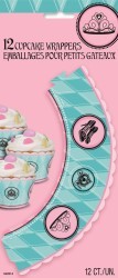 Fairytale princess cupcake wrappers (12)