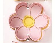 6 petal blossom flower cookie cutter