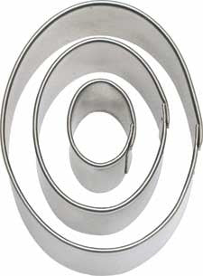 Oval Cut Outs cutter set