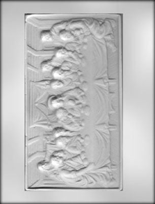 Last supper plaque chocolate mould