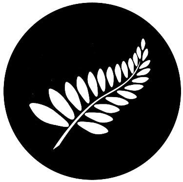 Edible icing image Silver fern