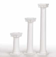Grecian pillars 7 inch
