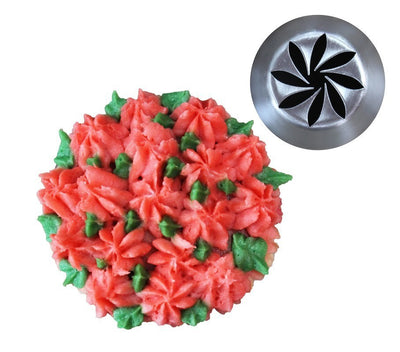 Large flower icing tip Flower Swirl Russian Style