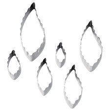 Leaf Cut Outs cutter set Double sided cutter set