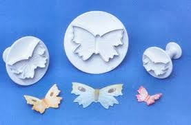 PME Butterfly plunger cutter set 3 butterflies style no 1