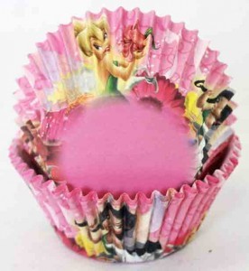 Disney Fairies Tinkerbell standard cupcake papers (50)