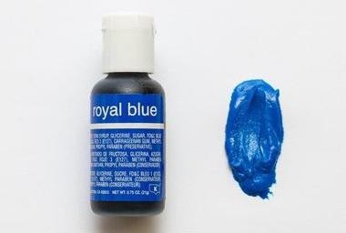 Chefmaster gel paste food colouring Royal Blue