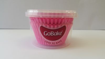 Bright Pink standard cupcake papers