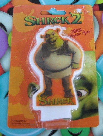 Shrek 2 candle