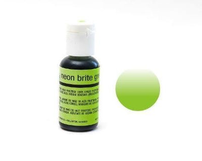Airbrush Colour Chefmaster Neon Brite Green .64oz /18g
