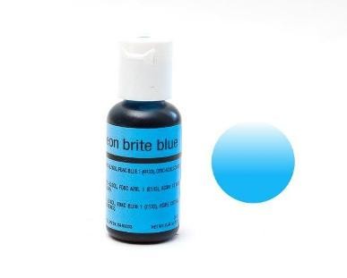 Airbrush Colour Chefmaster Neon Brite Blue .64oz /18g