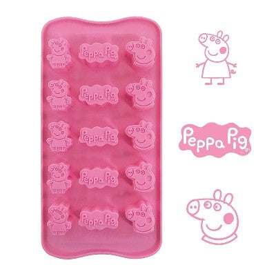 Silicone Chocolate mould Peppa Pig (for icing too)