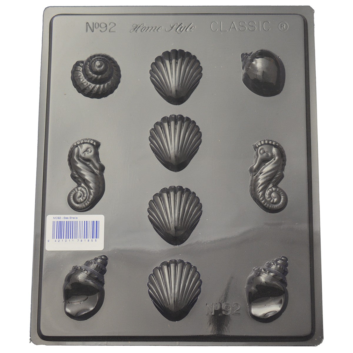 Seashells and Seahorses chocolate mould