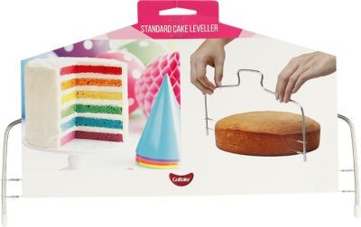 GoBake Cake Leveller cuts and tortes up to 12 inch diameter
