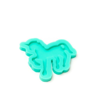 Unicorn silhouette silicone mould