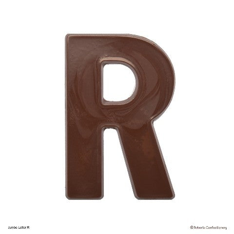 Jumbo Letter alphabet Chocolate Mould R