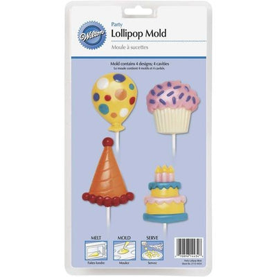Birthday Party lollipop chocolate mould Balloon cupcake cake hat