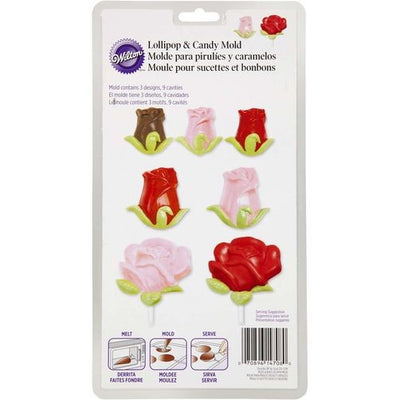Roses and Rosebud chocolate mould