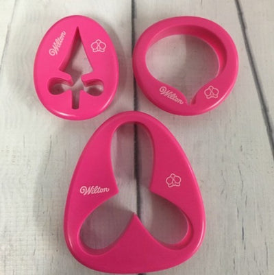 Phalaenopsis Orchid (moth) flower cutters set Wilton