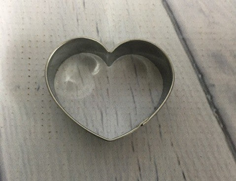 Mini stainless steel heart cutter