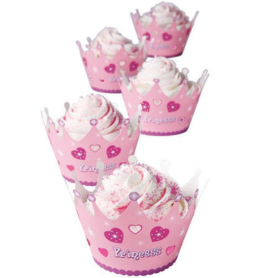RRP $9.95 NOW $3 Princess cupcake wrappers Pack of 12