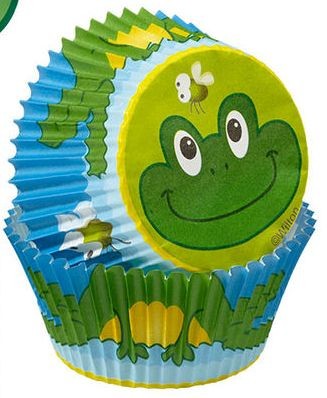 Frog cupcake papers Wilton (24)
