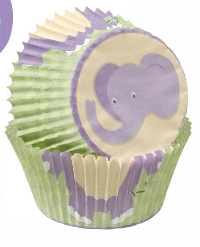 Elephant cupcake papers Wilton (24)
