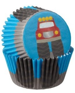 Monster Truck cupcake papers (24)