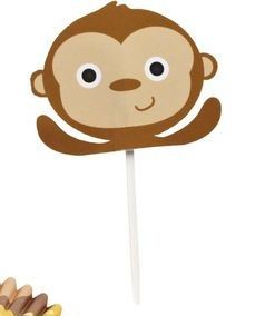 Monkey cupcake picks Wilton (24)