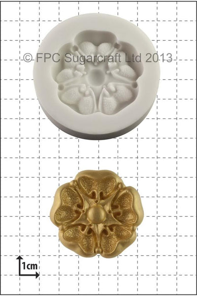 Tudor Rose silicone mould