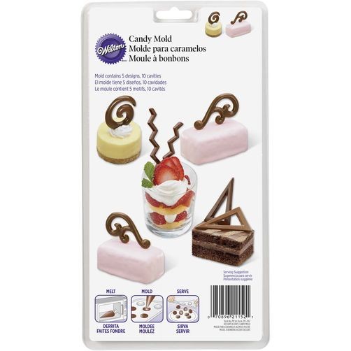 Dessert accent shapes chocolate mould