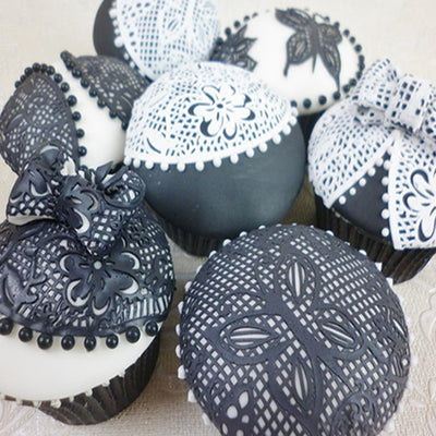 Cake lace Claire Bowman mat Zahara Butterfly and floral