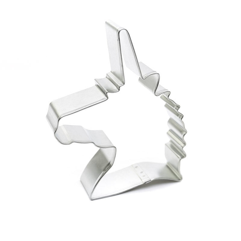 Unicorn head 4.75 inch cookie cutter