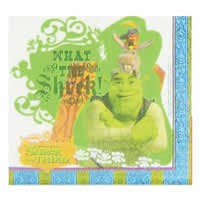 Shrek party napkins (16)