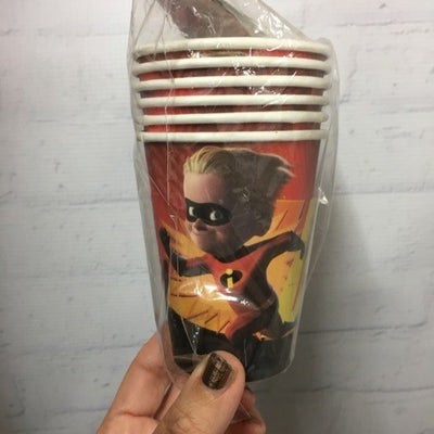 The Incredibles party cups (6)