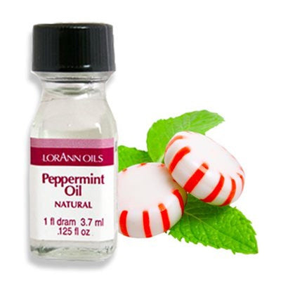 Lorann Oils flavouring 1 dram Peppermint (natural)