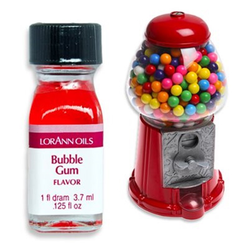 Lorann Oils flavouring 1 dram Bubblegum