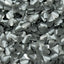Special BB 12/22 Edible glitter shapes HEARTS silver